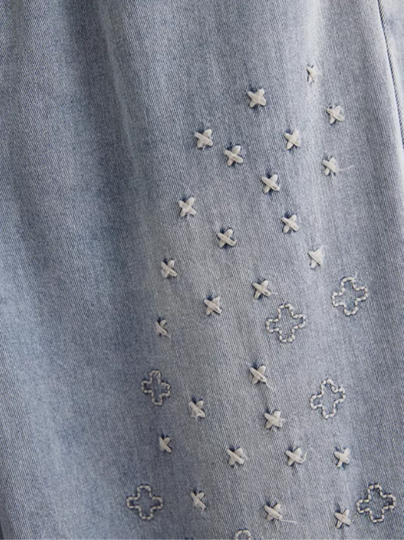 Cozy Stylish Women' Embroidered Bottom - Image 3