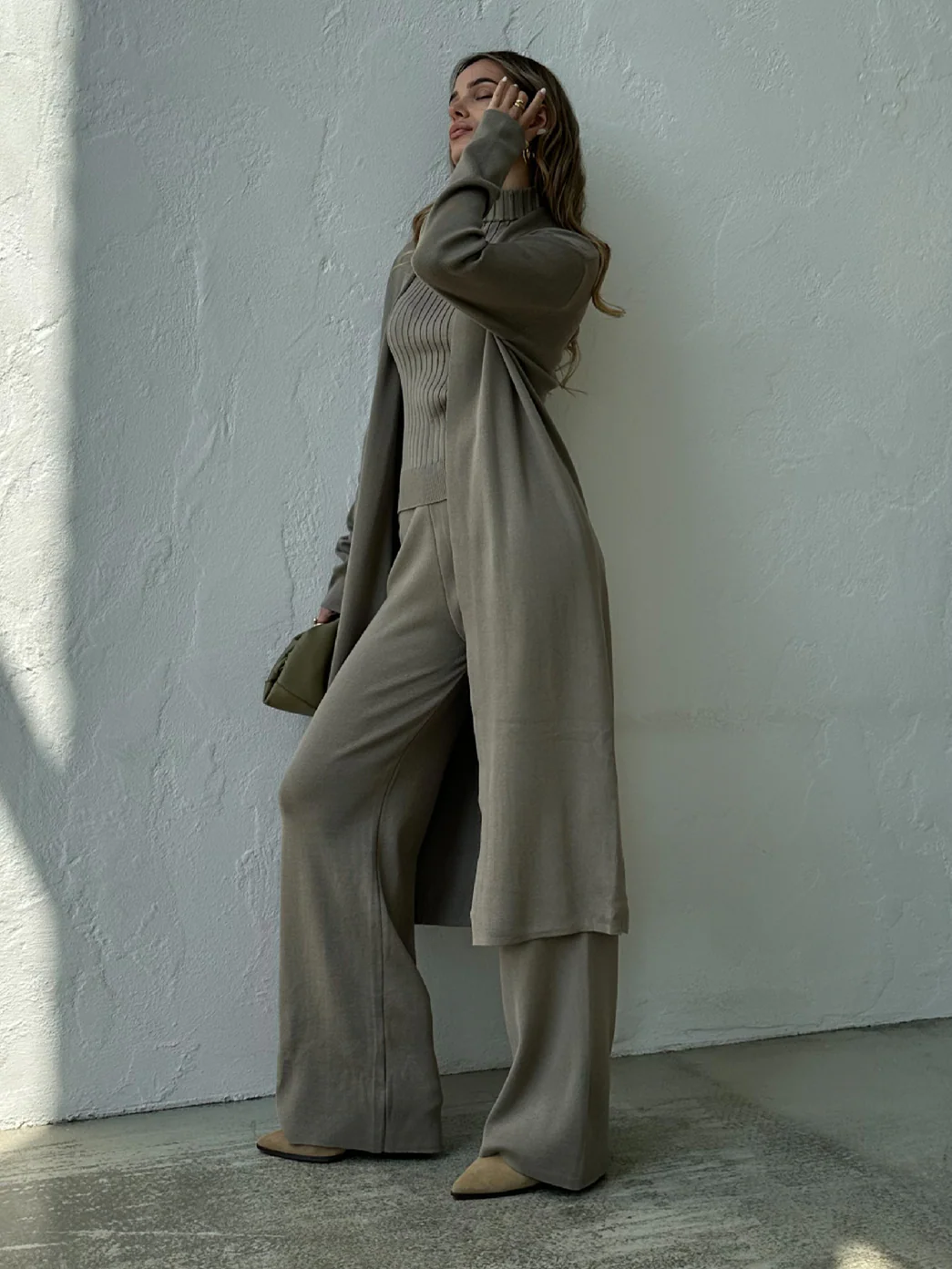 Cozy Cardigan Three Piece Set - Image 4