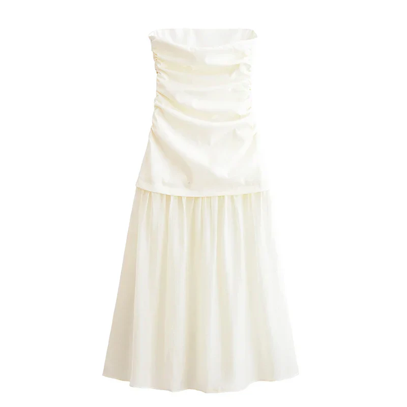 Crème Whirl Dress - Image 2