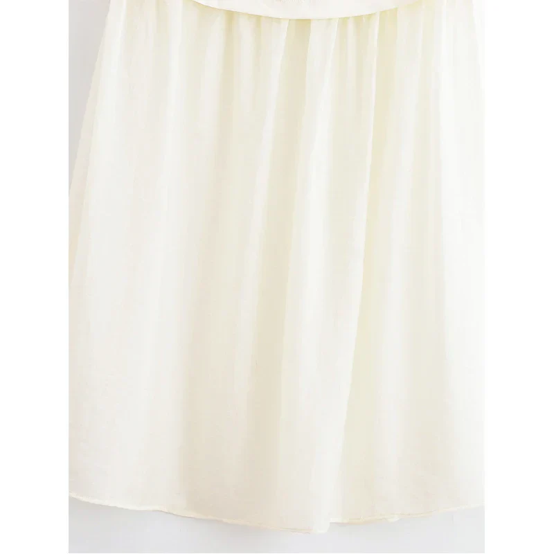 Crème Whirl Dress - Image 4