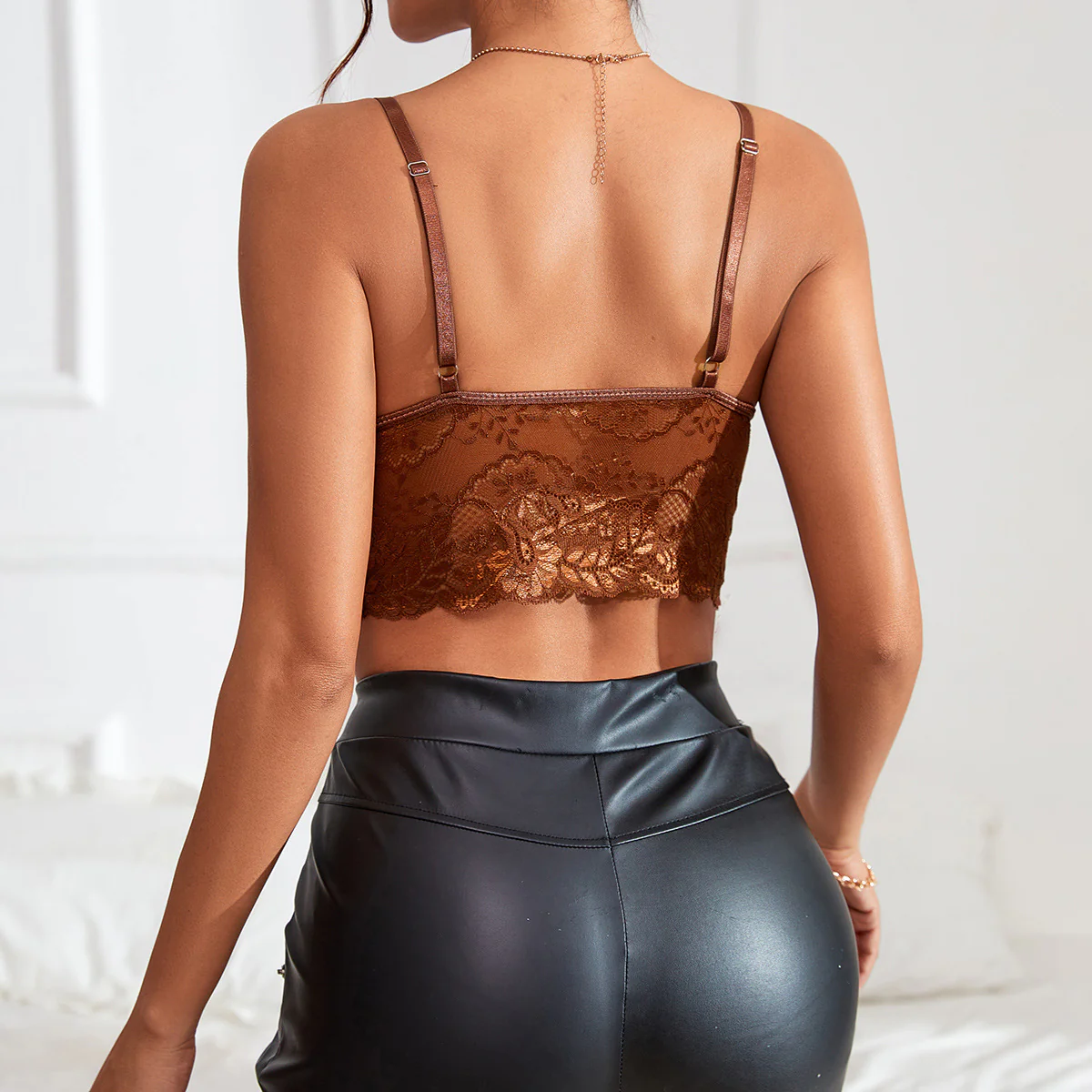 Crochet Lace Bralette - Image 13