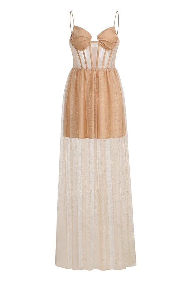 Crystal Embellished Corset Gown - Image 9