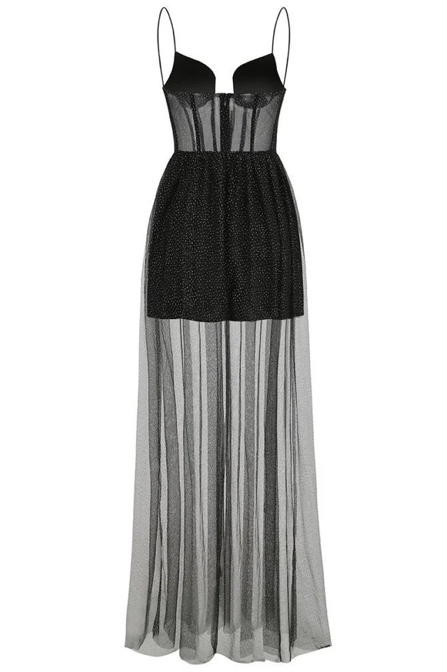 Crystal Embellished Corset Gown - Image 9