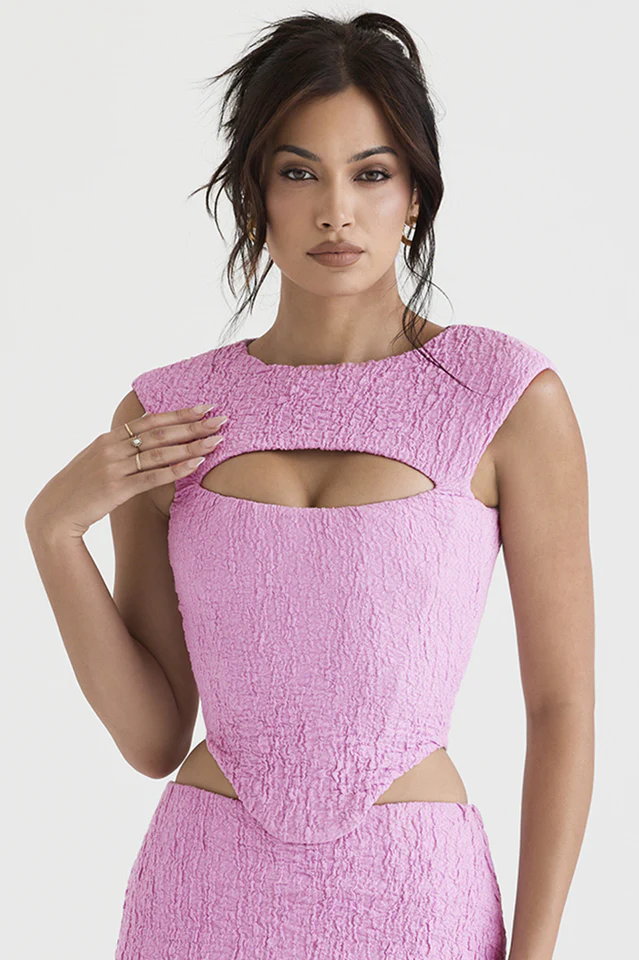 Cutout Corset+Skirt Set - Image 4