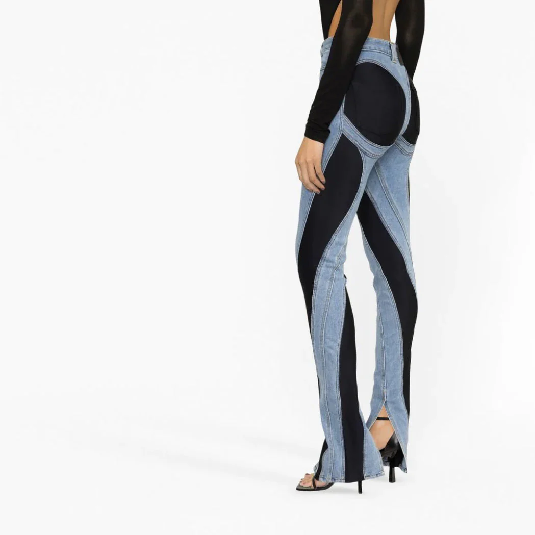 MIDORY HIGH Waist PANELED JEANS - Image 3