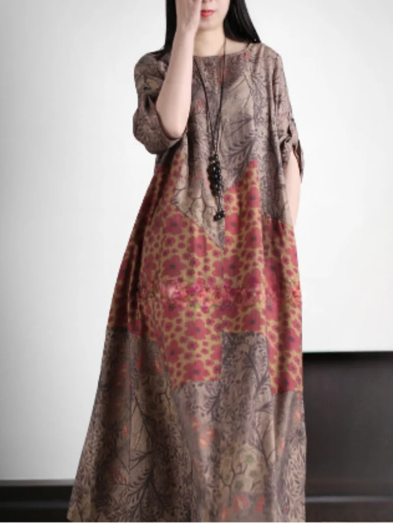 Dancing In The Rain Loose A-line Dress - Image 4