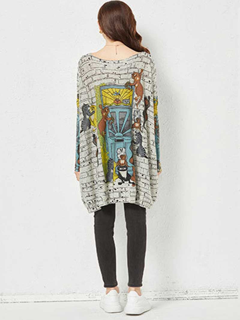 Dancing in the Winter Sweater Top - Image 2