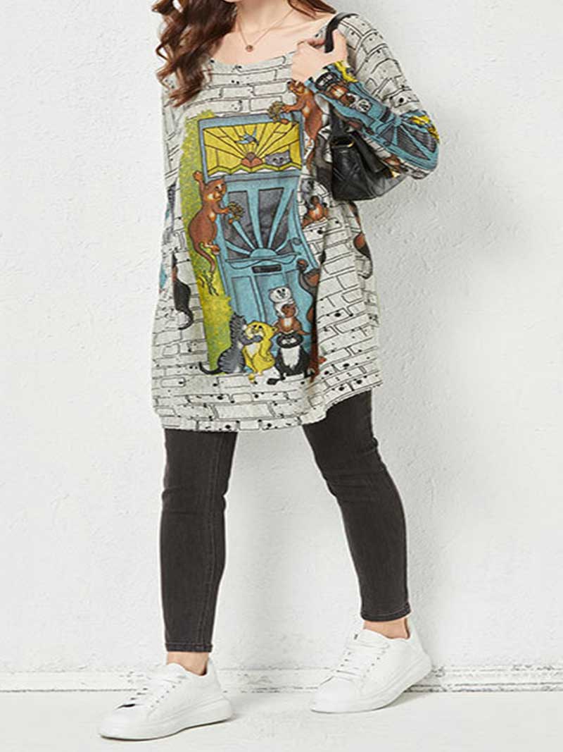 Dancing in the Winter Sweater Top - Image 3