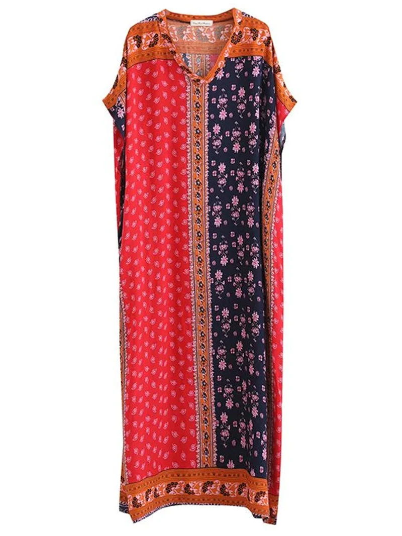 Dark Cold Kaftan Dress - Image 4