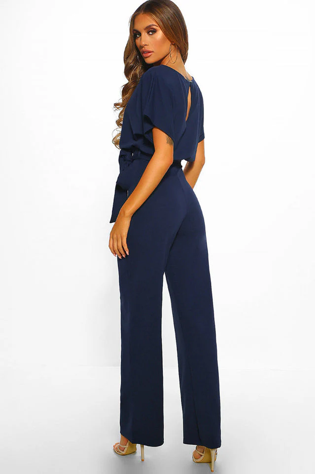 Date Night Blouse Jumpsuit - Image 4