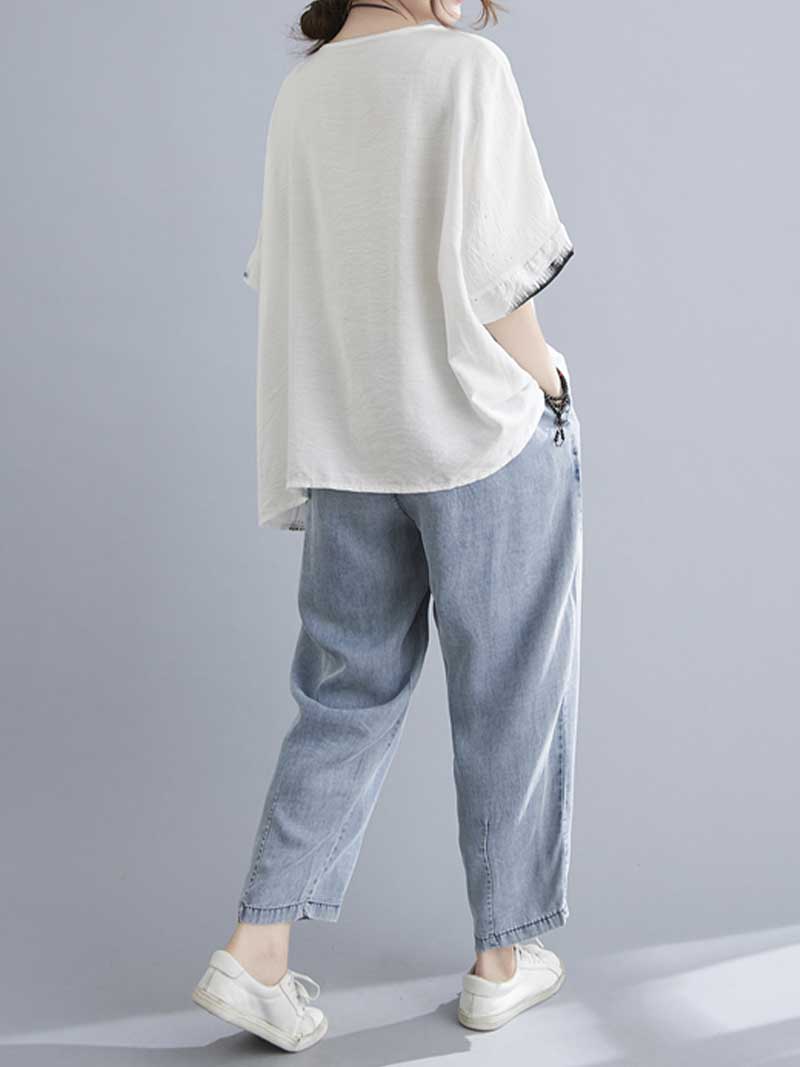 Day Will Come Buttons T-Shirt Casual Top - Image 17