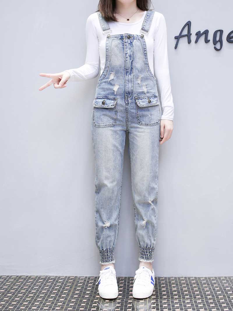 Deep Blue Sea Denim Overall Dungaree - Image 2