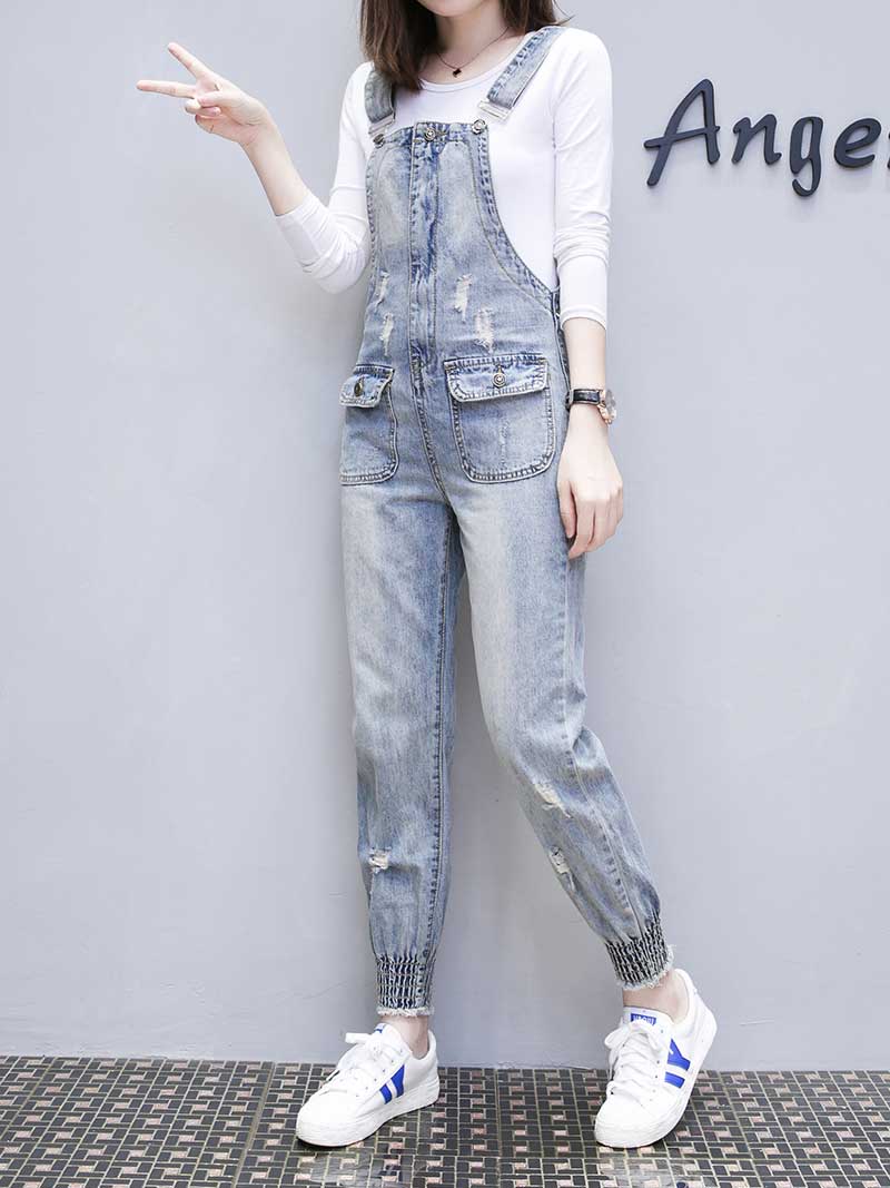 Deep Blue Sea Denim Overall Dungaree - Image 5