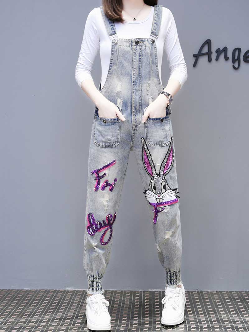 Deep Blue Sea Denim Overall Dungaree - Image 6