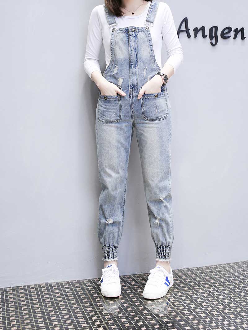 Deep Blue Sea Denim Overall Dungaree - Image 7