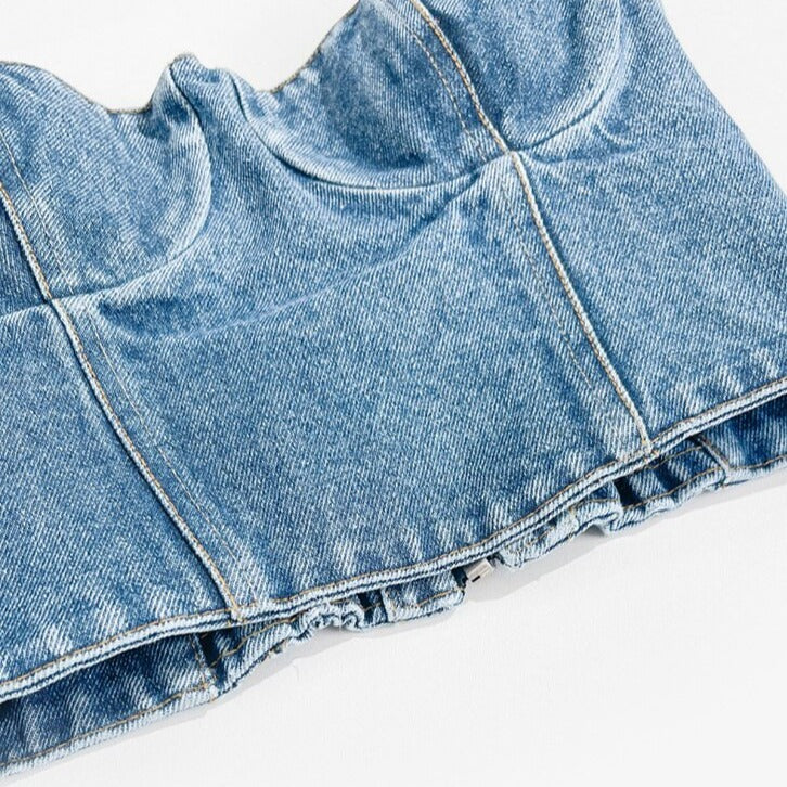 AILY ZIPPER STRAPS TANK TOP - Image 5