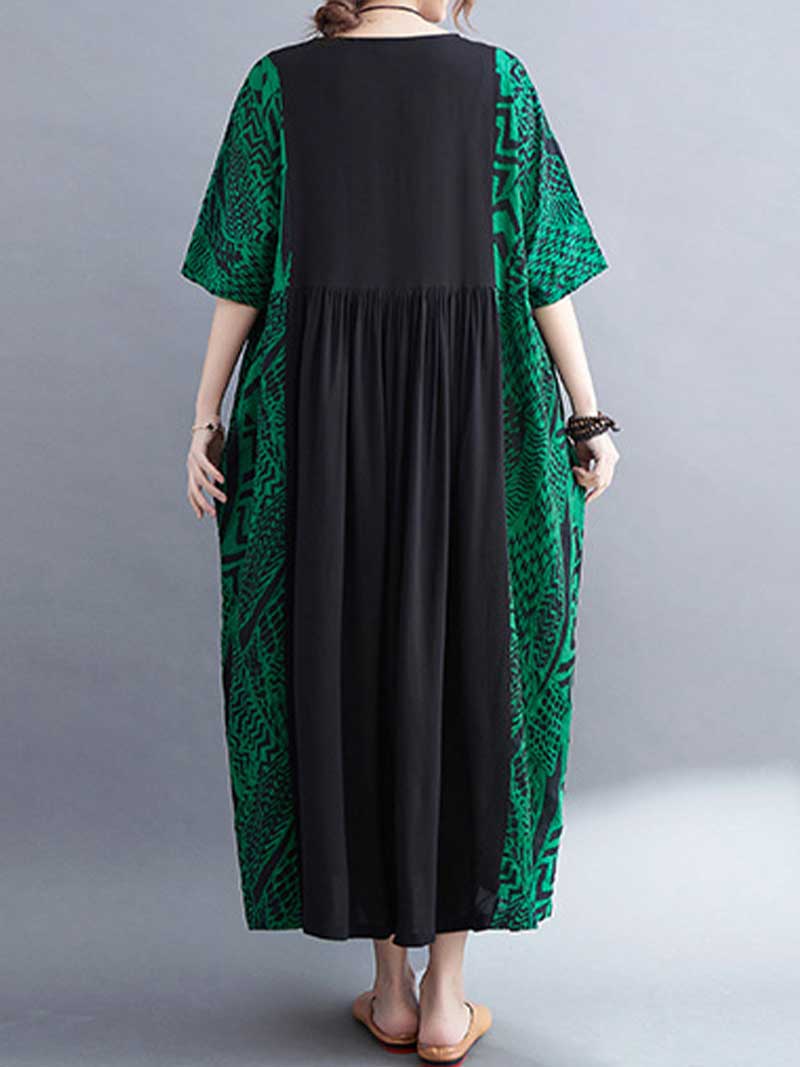 Double Power Printed Smock Dress - Image 3
