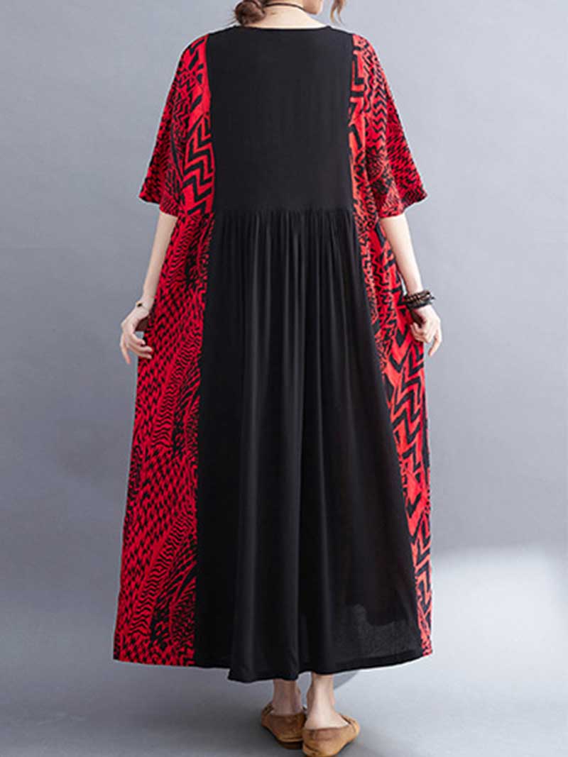 Double Power Printed Smock Dress - Image 4