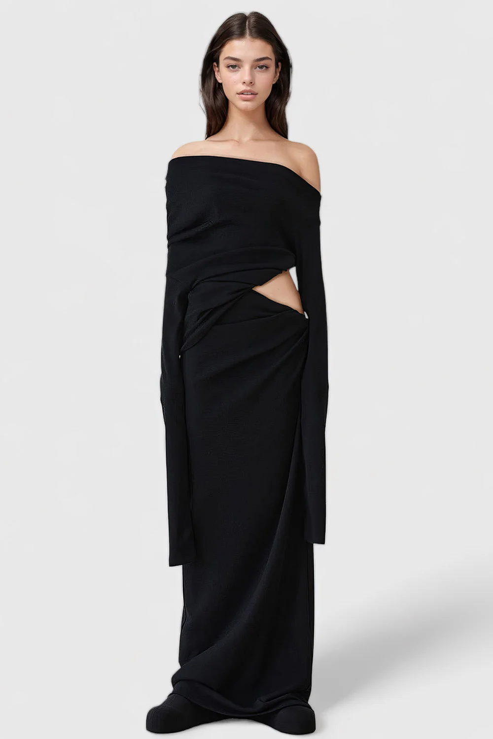 Elastic 2-Piece Set - Black - Image 2