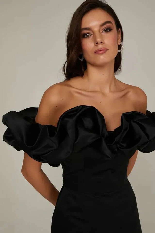 Elastic Mystic Satin Dress - Image 7