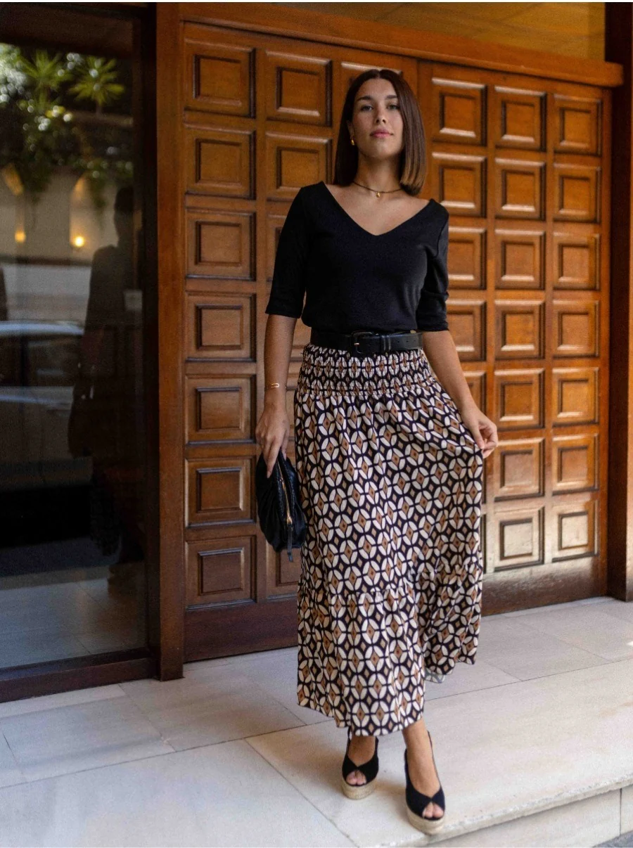 Elastic Waist Skirt - Image 5