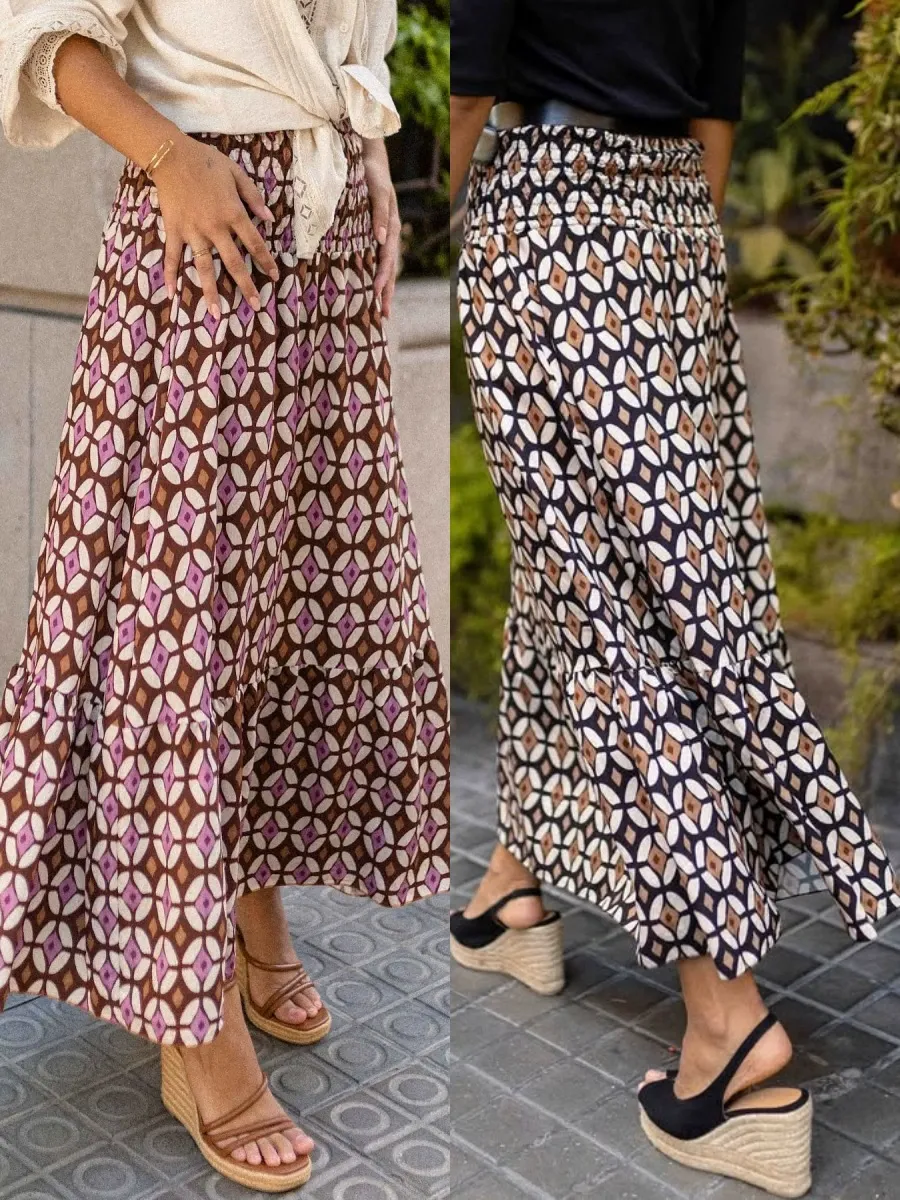 Elastic Waist Skirt - Image 6