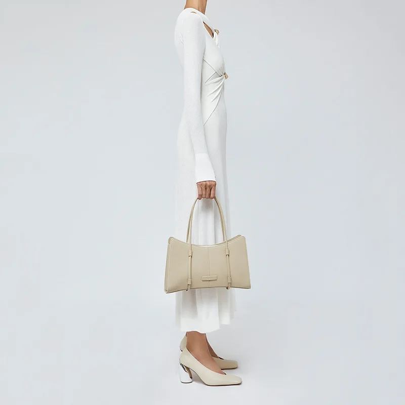 WHITE Long SLEEE MAXI Dress - Image 3
