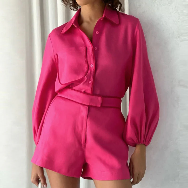 OLYNN SHORTS and SHIRT 2 PIECE SET - Image 5