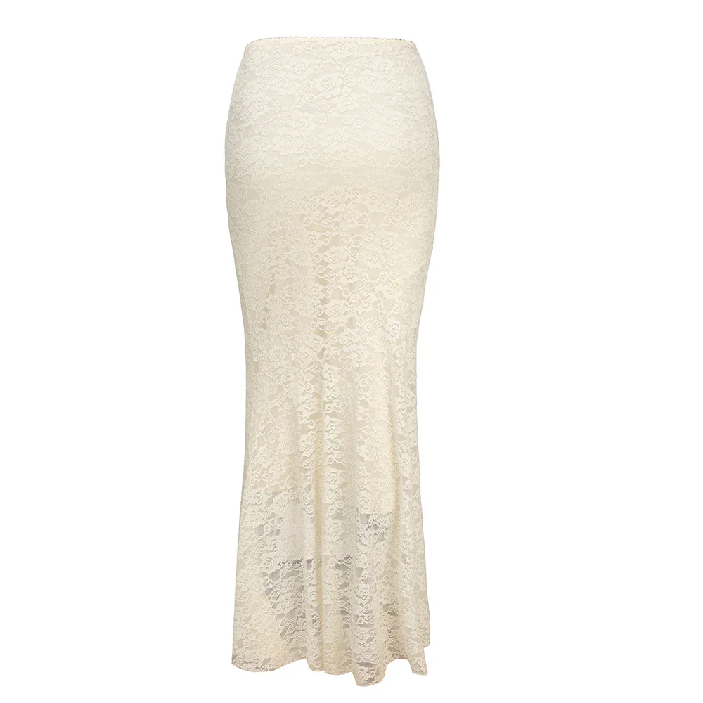 Lace UP CROP TOP and MAXI Skirt SET - Image 16