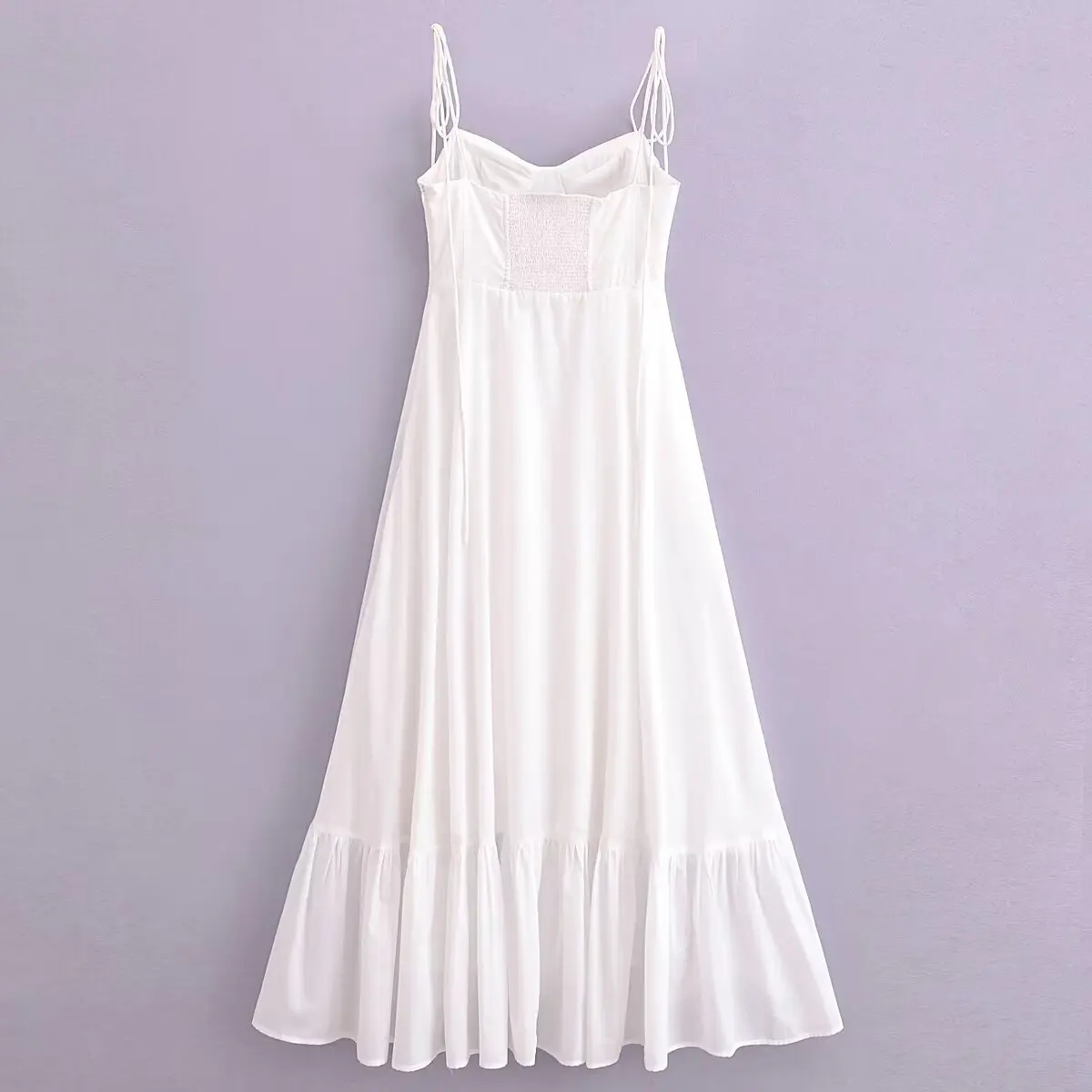 WHITE TIERED MAXI Dress - Image 10