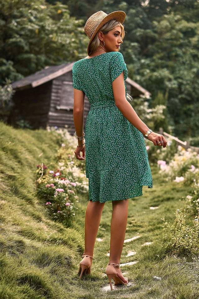Emiliana Floral Doll Mini Dress - Image 14