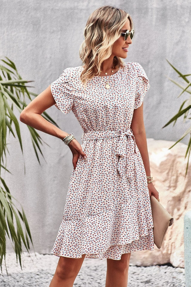 Emiliana Floral Doll Mini Dress - Image 15