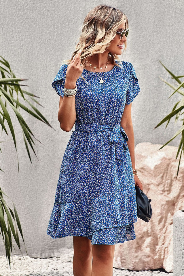 Emiliana Floral Doll Mini Dress - Image 6