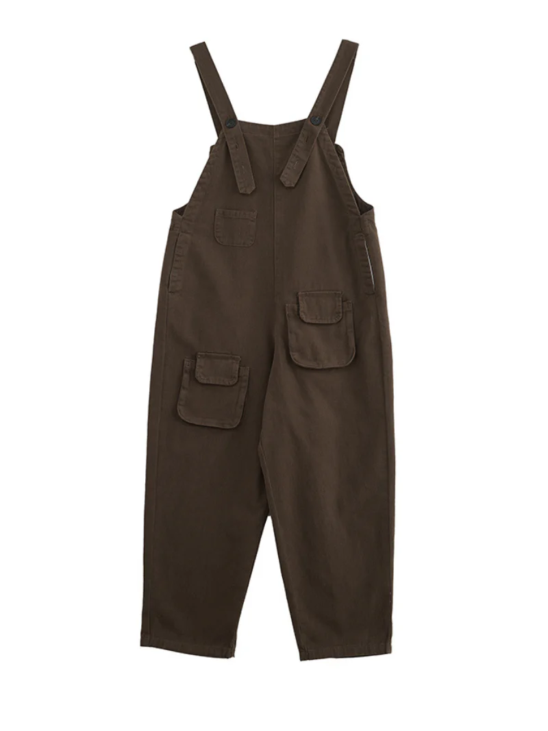 Denim Thin Large Size Loose Harem Dungarees Overalls - Image 6