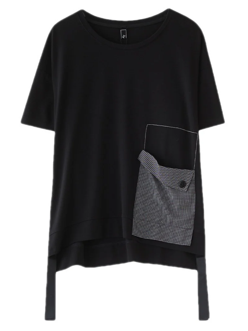 Ever-Pretty Round Neck Short Sleeve Loose Tops - Image 7