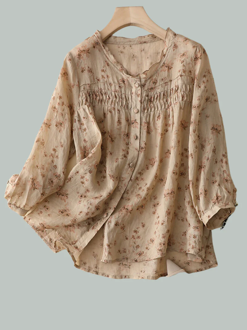 Everboady Love Fashionable Floral Top - Image 6
