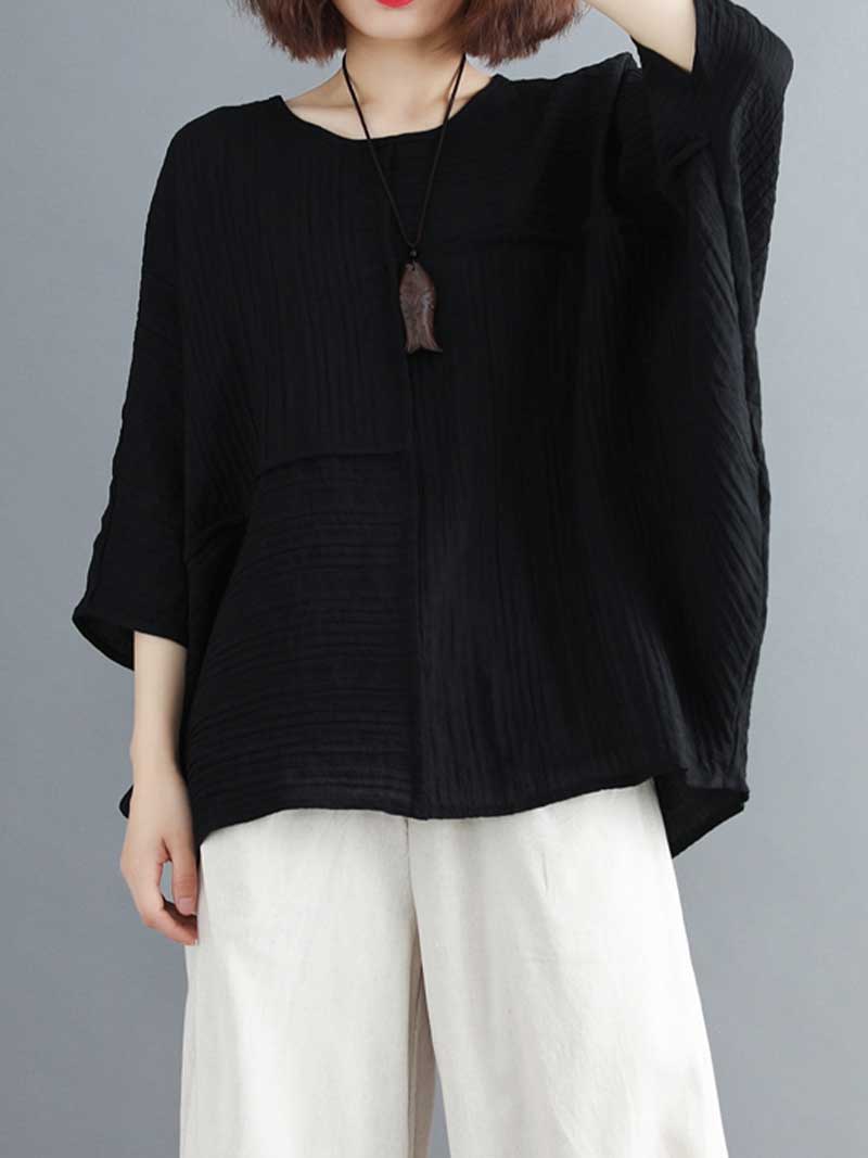 Everybody Loves Round Neck Plain Top - Image 11