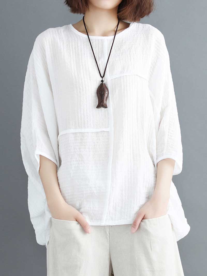 Everybody Loves Round Neck Plain Top - Image 2