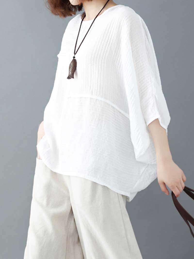 Everybody Loves Round Neck Plain Top - Image 9