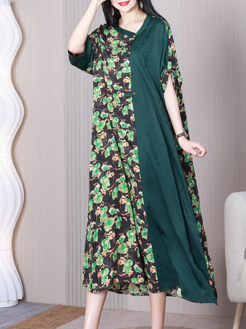 Everybody Loves Round Neck A-line Dress - Image 3