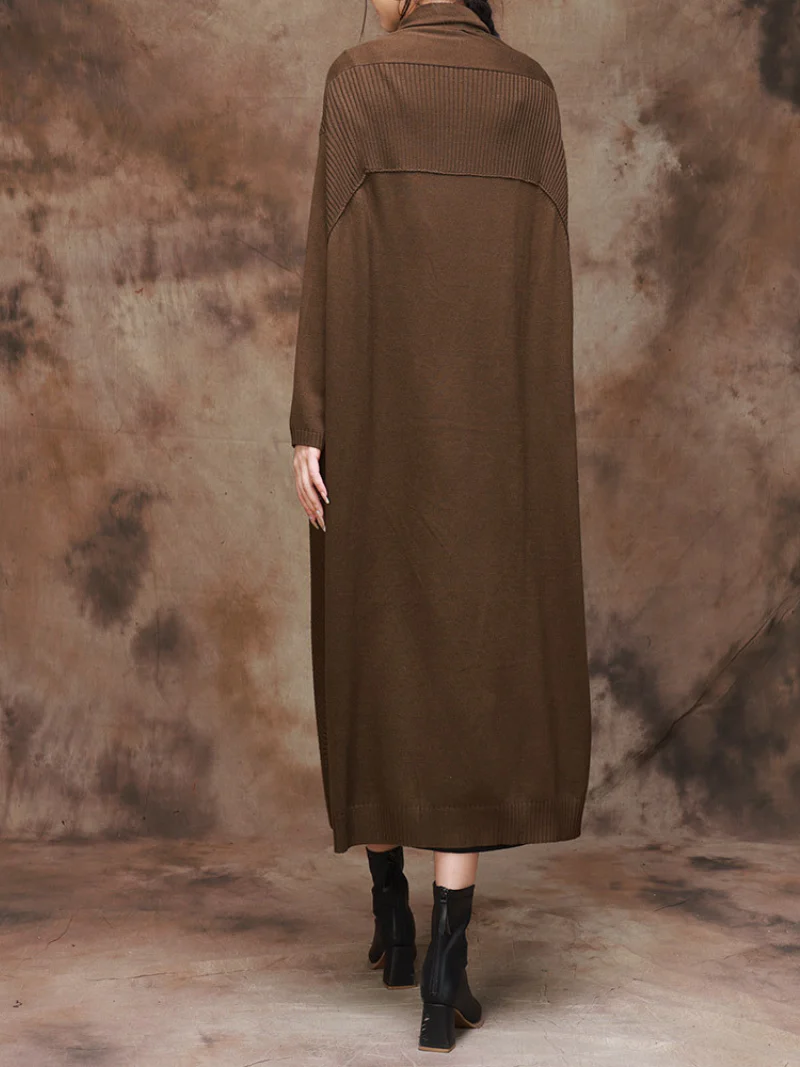 Everyday Luxury Side pocket Cardigan Coat - Image 3