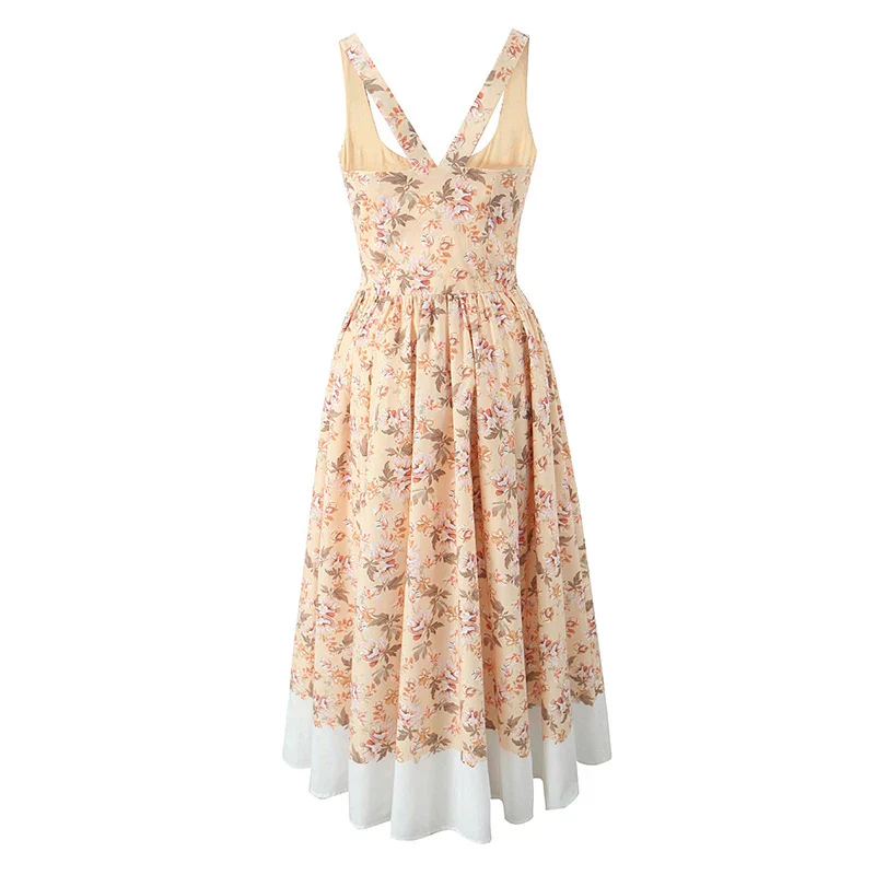 Falling Petals Midi Dress - Image 2