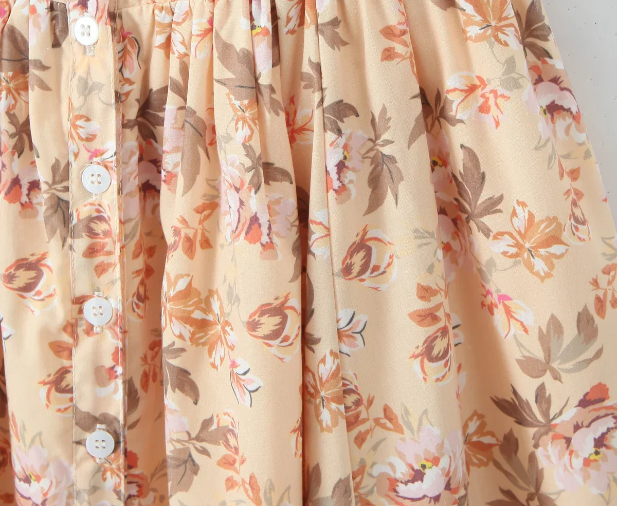 Falling Petals Midi Dress - Image 5