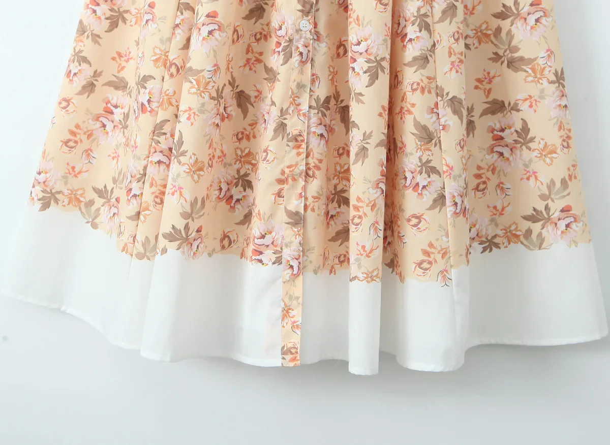 Falling Petals Midi Dress - Image 6