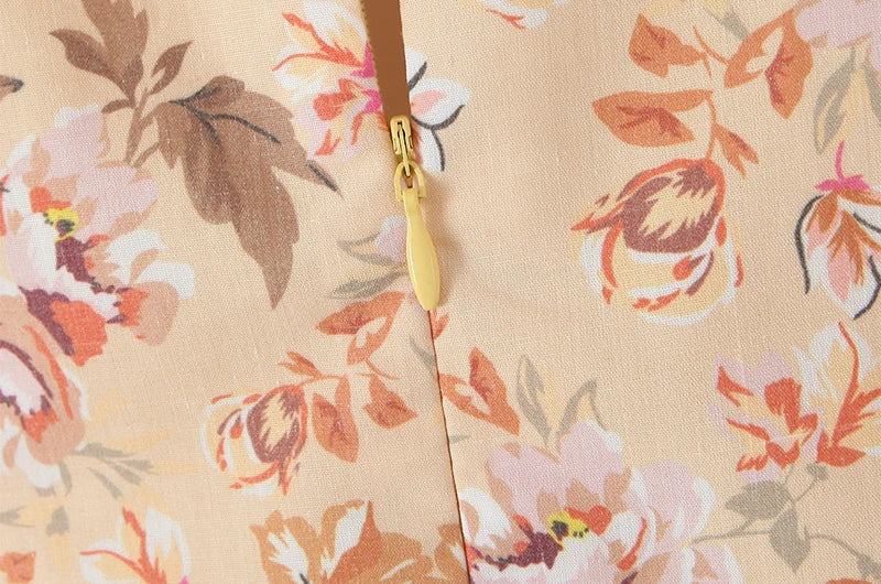 Falling Petals Mini Dress - Image 8