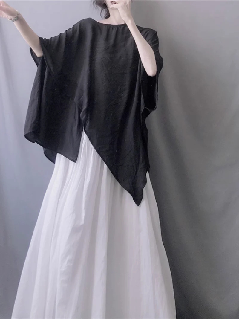 Fashionable Cool Summer Large Size Tops - Image 8