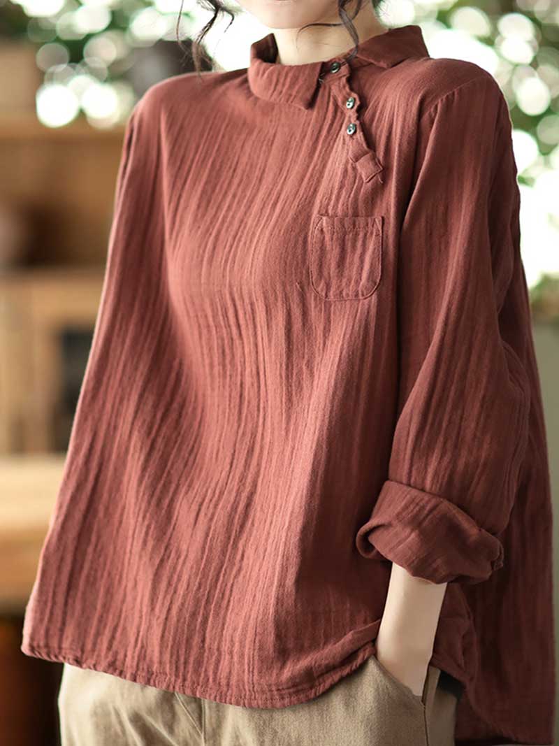 Feel The Heart Double-Layer Cotton Top - Image 8