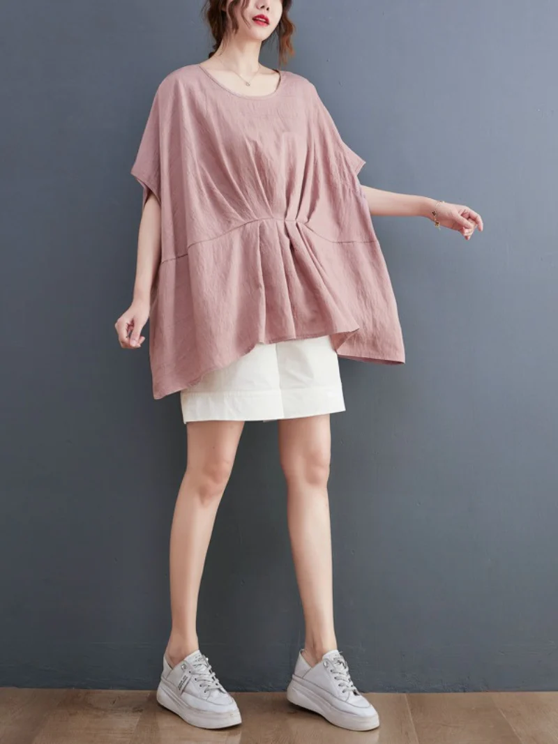 Feel The Heart Cotton Round Neck Top - Image 2