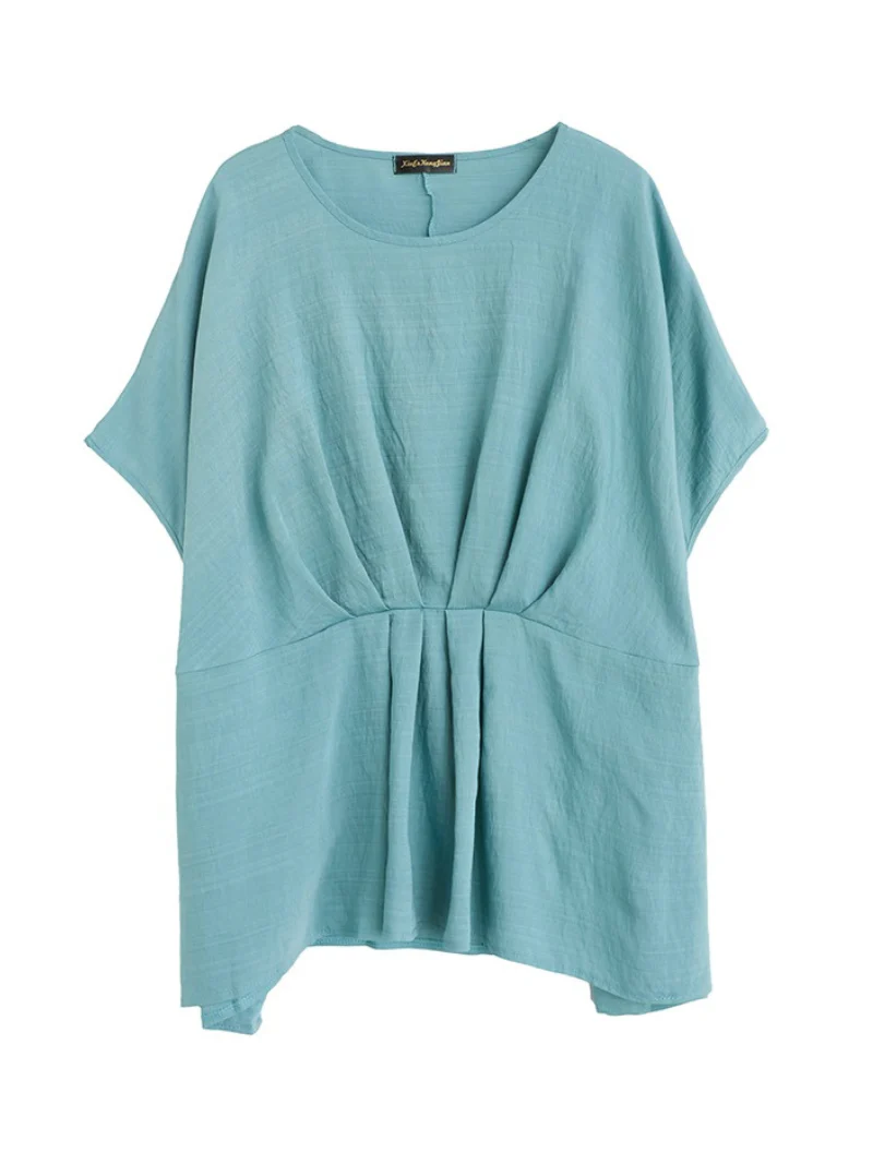 Feel The Heart Cotton Round Neck Top - Image 3