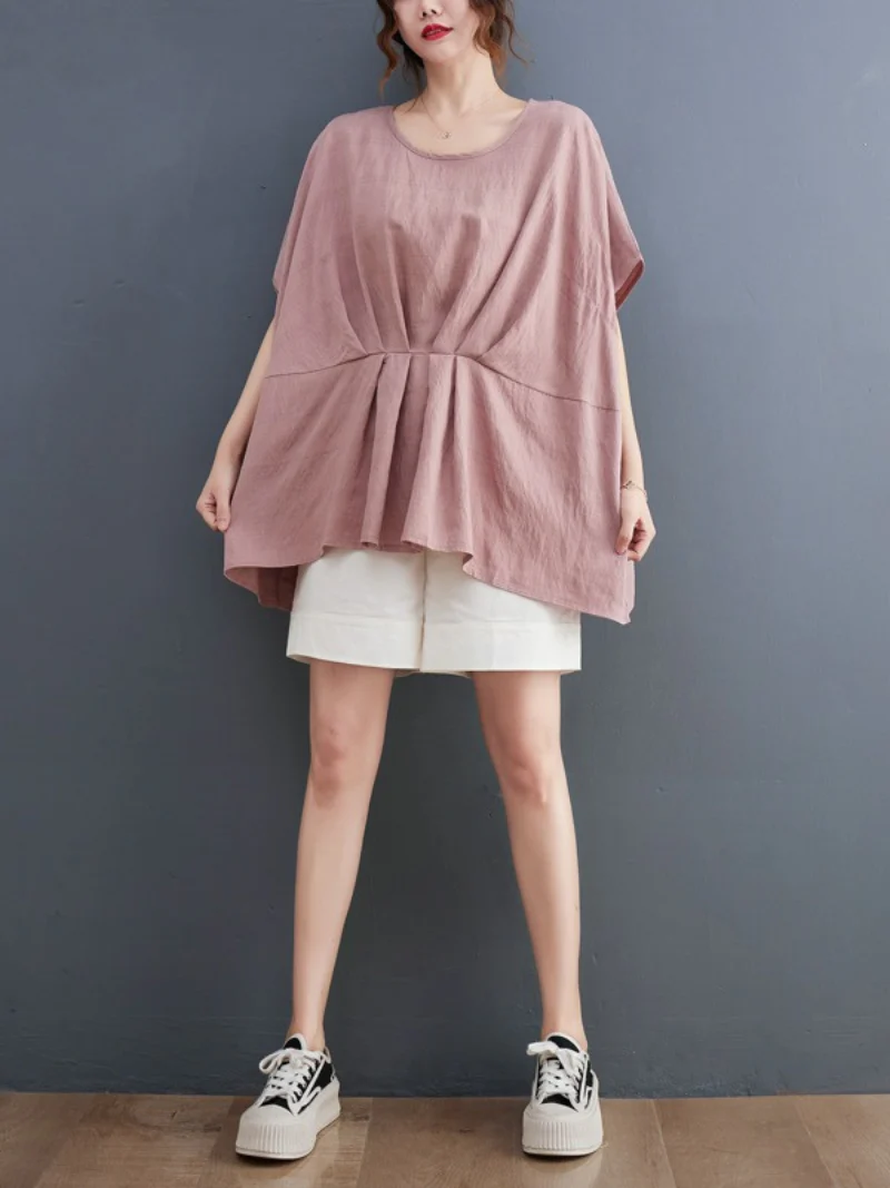 Feel The Heart Cotton Round Neck Top - Image 7